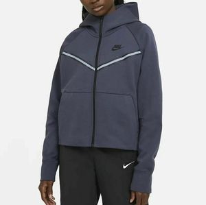Womens Nike tech fleece hoodie windrunner brand new blue small s